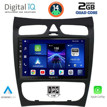 DIGITAL IQ BXC 3406_CPAA (9inc) MULTIMEDIA TABLET for MERCEDES CLK (W209) mod. 2000-2004