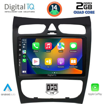 DIGITAL IQ BXC 3406_CPAA (9inc) MULTIMEDIA TABLET for MERCEDES CLK (W209) mod. 2000-2004
