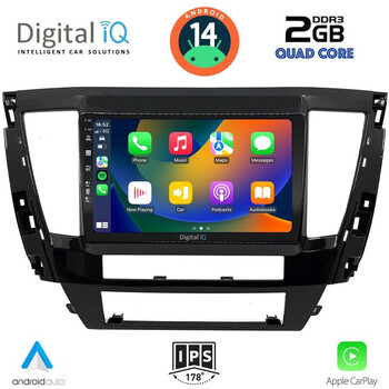 DIGITAL IQ BXC 3447S_CPAA (9inc) MULTIMEDIA TABLET for MITSUBISHI PAJERO SPORT mod. 2020>