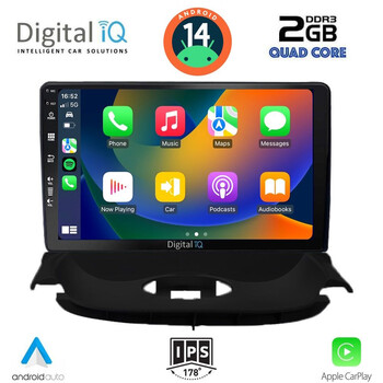 DIGITAL IQ BXC 3505_CPAA (9inc) MULTIMEDIA TABLET for PEUGEOT 206 mod. 1998-2006