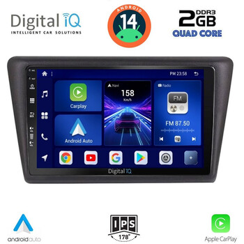 DIGITAL IQ BXC 3600_CPAA (9inc) MULTIMEDIA TABLET for SKODA RAPID SPACEBACK mod. 2014>