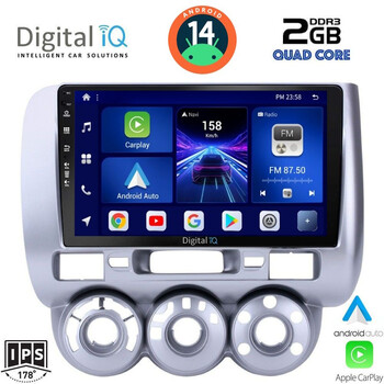 DIGITAL IQ BXC 3210_CPAA A/C (9inc) MULTIMEDIA TABLET for HONDA JAZZ mod. 2002-2008
