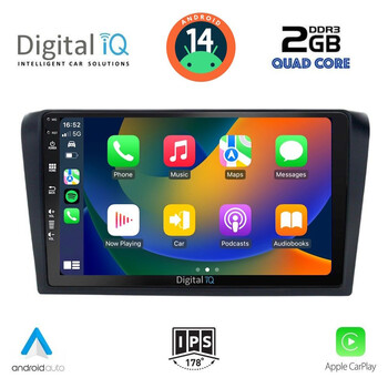 DIGITAL IQ BXC 3365_CPAA (9inc) MULTIMEDIA TABLET for MAZDA 3 mod. 2003-2008