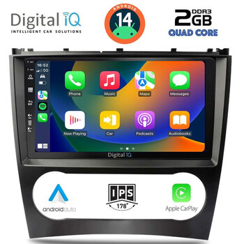 DIGITAL IQ BXC 3404_CPAA (9inc) MULTIMEDIA TABLET for MERCEDES C – CLK (W203-209) mod. 2004-2008
