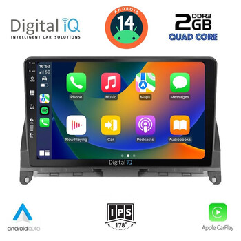DIGITAL IQ BXC 3405_CPAA (9inc) MULTIMEDIA TABLET for MERCEDES C (W204) mod. 2007-2011