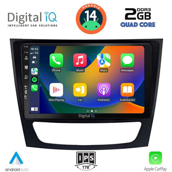 DIGITAL IQ BXC 3408_CPAA (9inc) MULTIMEDIA TABLET for MERCEDES E (W211) – CLS (W219) mod. 2003-2009