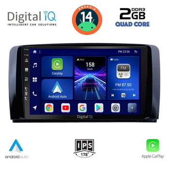 DIGITAL IQ BXC 3422_CPAA (9inc) MULTIMEDIA TABLET for MERCEDES R (W251) mod. 2006-2015