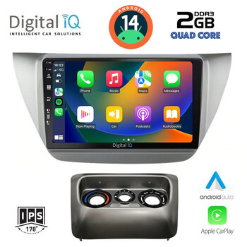 DIGITAL IQ BXC 3433_CPAA (9inc) MULTIMEDIA TABLET for MITSUBISHI LANCER mod. 2000-2007
