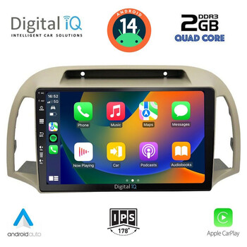 DIGITAL IQ BXC 3457_CPAA (9inc) MULTIMEDIA TABLET for NISSAN MICRA K12 mod. 2002-2010