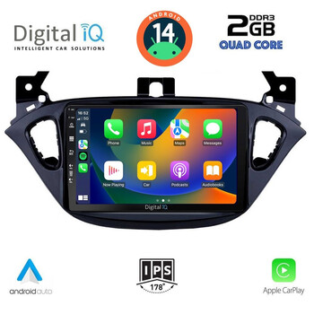 DIGITAL IQ BXC 3486_CPAA (9inc) MULTIMEDIA TABLET for OPEL ADAM - CORSA E  mod. 2014-2021