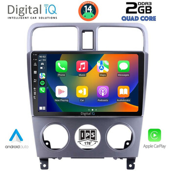 DIGITAL IQ BXC 3661_CPAA (9inc) MULTIMEDIA TABLET for SUBARU FORESTER  mod. 2002-2008