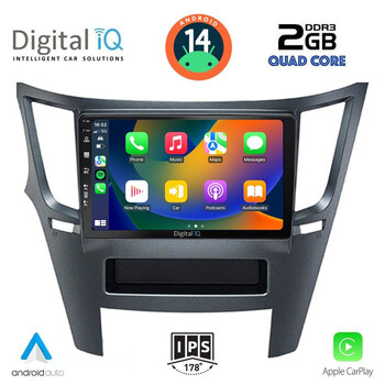 DIGITAL IQ BXC 3667_CPAA (9inc) MULTIMEDIA TABLET for SUBARU LEGACY – OUTBACK mod. 2009>