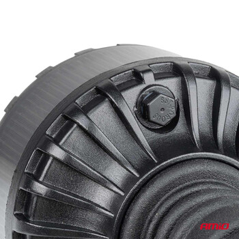04107/AM ΦΑΡΟΣ ΦΙΜΕ HEAVY DUTY W28P 12/24V 16LED ΕΛΑΣΤΙΚΟΣ ΒΙΔΩΤΟΣ ΠΟΡΤΟΚΑΛΙ Υ169mm Φ110mm AMIO - 1 τεμ.