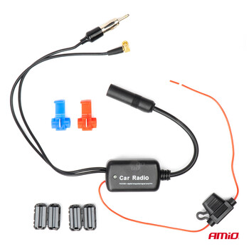 04134/AM ΕΝΙΣΧΥΤΗΣ ΣΗΜΑΤΟΣ ΚΕΡΑΙΑΣ 12V - DAB/FM AMIO - 1 τεμ.