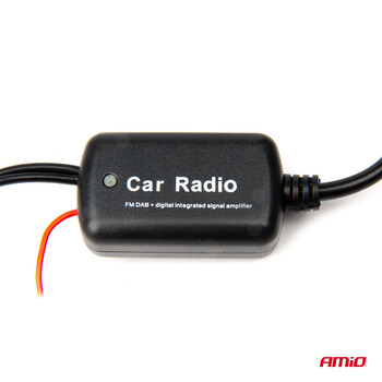 04134/AM ΕΝΙΣΧΥΤΗΣ ΣΗΜΑΤΟΣ ΚΕΡΑΙΑΣ 12V - DAB/FM AMIO - 1 τεμ.
