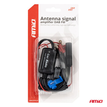 04134/AM ΕΝΙΣΧΥΤΗΣ ΣΗΜΑΤΟΣ ΚΕΡΑΙΑΣ 12V - DAB/FM AMIO - 1 τεμ.
