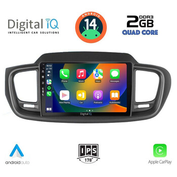 DIGITAL IQ BXC 3319_CPAA (10inc) MULTIMEDIA TABLET for KIA SORENTO mod. 2014-2020