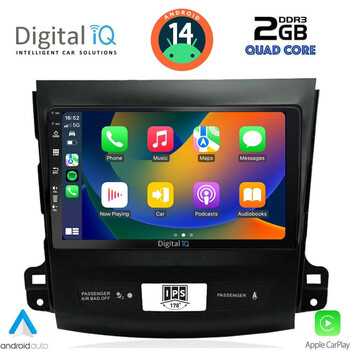DIGITAL IQ BXC 3442_CPAA (9inc) MULTIMEDIA TABLET for CITROEN C-CROSSER | MITSUBISHI OUTLANDER | PEUGEOT 4007 mod. 2006-2012