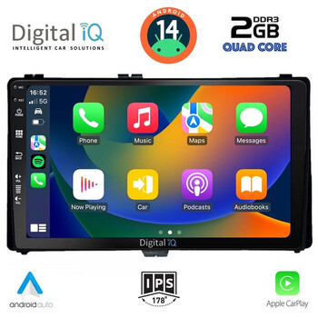 DIGITAL IQ BXC 3703_CPAA (9inc) MULTIMEDIA TABLET for TOYOTA AURIS mod. 2015> – AYGO X mod. 2022> – COROLLA mod. 2017-2019