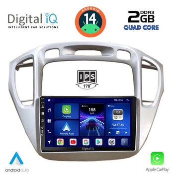 DIGITAL IQ BXC 3718_CPAA (9inc) MULTIMEDIA TABLET for TOYOTA HIGHLANDER mod. 2002-2009