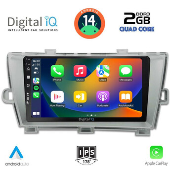DIGITAL IQ BXC 3726_CPAA (9inc) MULTIMEDIA TABLET for TOYOTA PRIUS mod. 2009-2015