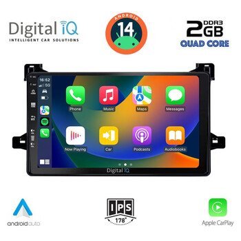 DIGITAL IQ BXC 3727_CPAA (9inc) MULTIMEDIA TABLET for TOYOTA PRIUS mod. 2016-2020