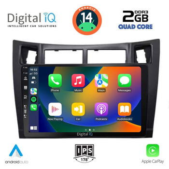 DIGITAL IQ BXC 3736_CPAA (9inc) MULTIMEDIA TABLET for TOYOTA YARIS mod. 2006-2011