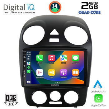 DIGITAL IQ BXC 3742_CPAA (9inc) MULTIMEDIA TABLET for VW BEETLE mod. 2004-2011