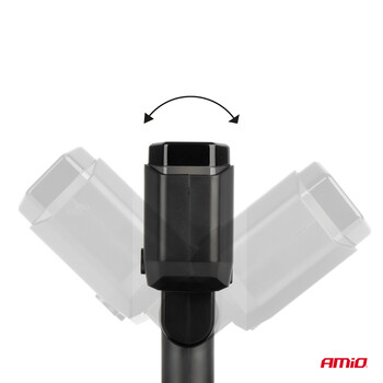 04174/AM ΑΝΤΑΠΤΟΡΑΣ ΑΝΑΠΤΗΡΑ ΔΙΠΛΟΣ 12/24V ΜΕ ΒΟΛΤΟΜΕΤΡΟ ΜΕ 3 ΘΥΡΕΣ USB AMIO - 1 Τεμ.
