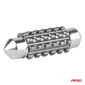 04236/AM ΛΑΜΠΑΚΙΑ ΠΛΑΦΟΝΙΕΡΑΣ 36mm 12/24V C5W 5500K 12xSMD 2016 CAN-BUS FESTOON (ΛΕΥΚΟ) ΑΜΙΟ - 2 ΤΕΜ.