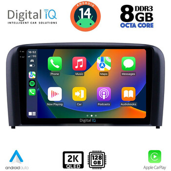DIGITAL IQ BXF 8786_CPAA (9inc) MULTIMEDIA TABLET for VOLVO S80 mod. 1998-2006