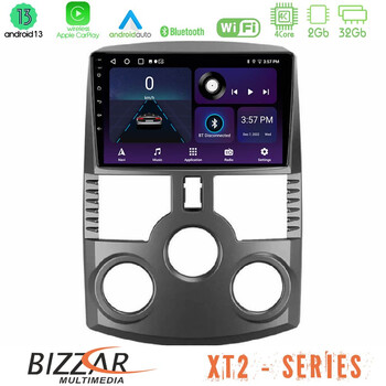 Bizzar xt2 Series 4core Android13 2+32gb Daihatsu Terios Navigation Multimedia Tablet 9 u-xt2-Dh1016