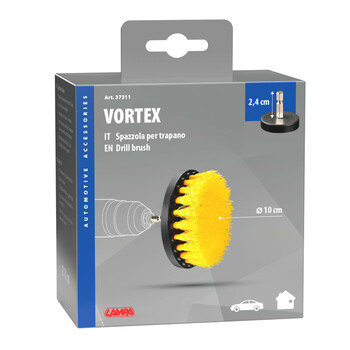 L3731.1 ΒΟΥΡΤΣΑ ΠΛΥΣΙΜΑΤΟΣ VORTEX 10cm ΓΙΑ ΔΡΑΠΑΝΟ LAMPA - 1 ΤΕΜ.