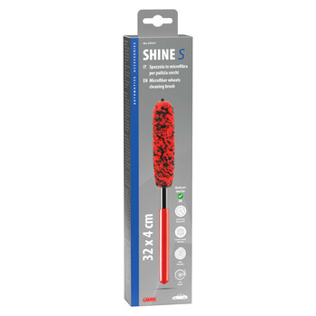 L3731.4 ΒΟΥΡΤΣΑ ΠΛΥΣΙΜΑΤΟΣ SHINE ΓΙΑ ΖΑΝΤΕΣ/ΤΑΣΙΑ ΜΙΚΡΟΦΙΜΠΡΑ (S) 32x4cm LAMPA - 1 ΤΕΜ.