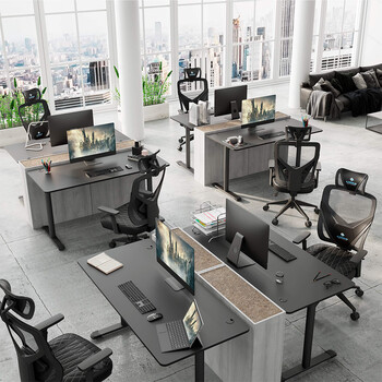 Γραφείο - Eureka Ergonomic® ERK-IOD-60B-V4 152.4x66x77εκ.