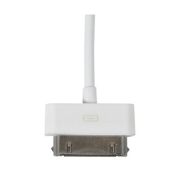 L3894.5/T Καλώδιο Φορτισης / Συγχρονισμού USB για Apple 100cm 30pin με αντάπτορα USB αναπτήρα 12V/24V και αντάπτορα 220V
