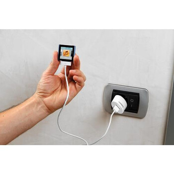 L3894.5/T Καλώδιο Φορτισης / Συγχρονισμού USB για Apple 100cm 30pin με αντάπτορα USB αναπτήρα 12V/24V και αντάπτορα 220V