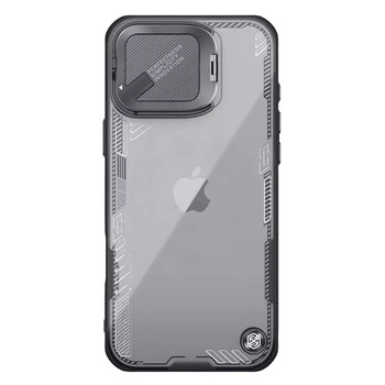 NILLKIN θήκη Iceblade Prop για iPhone 16 Pro Max, διάφανη-μαύρη