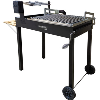 BORMANN ELITE BBQ1980 BORMANN Elite BBQ1980 Ψησταριά Ρυθμιζόμενη με Σούβλα Αντικριστού 55x41cm