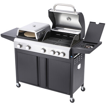 BORMANN ELITE BBQ5060 BORMANN Elite BBQ5060 Ψησταριά Υγραερίου 3 σε 1 Combo Grill