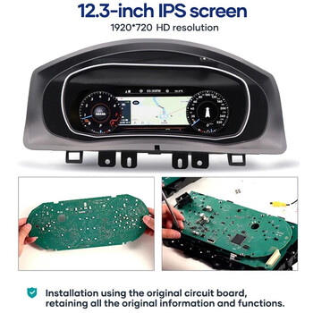DIGITAL IQ DGU 760_IC (12.3") VW TIGUAN mod. 2010-2016 DIGITAL DASHBOARD