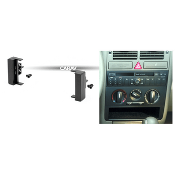 CARAV Industries Inc.  Πρόσοψη 1din AUDI A2 (8Z) '99-'05, A3 (8L) '99-'00, A4 (B5) '99-'01, A6 (4B) '97-'01   11.005