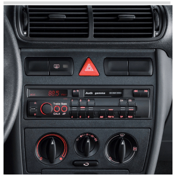 CARAV Industries Inc.  Πρόσοψη 1din Audi A3 8L 1996-2000   11.003