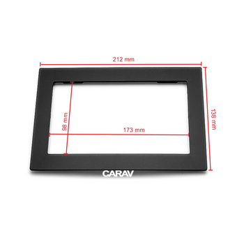 CARAV Industries Inc.  Universal frame 2din / 173 x 98 mm / 212 x 138 mm   11.440
