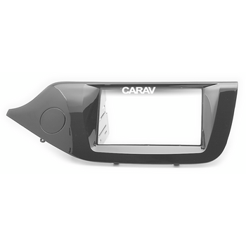 CARAV Industries Inc.  Πρόσοψη Kia Cee'd '12> (173 x 98 mm / 178 x 102 mm) (Piano Black)   11.519