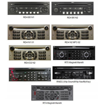 Wefatech  Interface Aux/Usb για εργοστασιακές πηγές Citroen / Peugeot RD4   WF.605.RD4