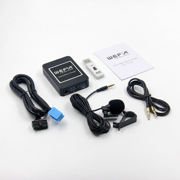 Wefatech  Interface Aux/Usb/Usb Charger/Bluetooth για εργοστασιακές πηγές Fiat, Alfa Romeo   WF.606.FIAT.ALFA