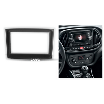 CARAV Industries Inc.  Πρόσοψη 2din Fiat Doblo 2015>   11.636
