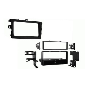 Compotech s.r.l.  Πρόσοψη Toyota Corolla '09> (Μαύρη)   53.910/BL
