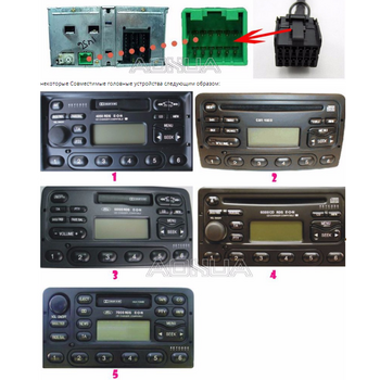 Wefatech  Interface Aux/Usb/Usb Charger/Bluetooth για εργοστασιακές πηγές Ford   WF.606.FORD1